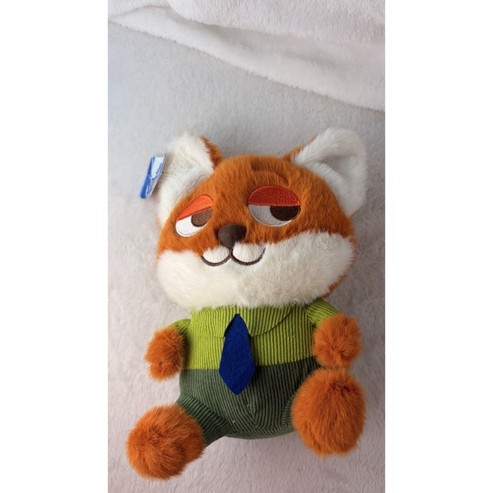 Disney Zootopia Nick Wilde (Red Fox) Miniso Licensed Collection Stuffed Toy NWT